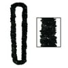 Club Pack of 288 Jet Black Soft-Twist Hawaiian Party Lei Necklaces 36"