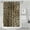 Brown and Black-2, variant on Brown and Black Leopard Print Shower Curtain 36"x72" ,Bathroom Decorative Shower Curtains Set with 12 Hooks,Modern Waterproof Washable Shower Curtain
