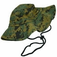 thumbnail image 5 of Glory Max Classic Cotton Wide Brim Bucket Hat Summer Outdoor Boonie Camo Green Hats, 5 of 5