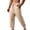 (Casual 43)Khaki, variant on DayScoop Mens Pants Fashion Trousers Big & Tall Summer Casual Japanese Straight-Leg Mid Linen Cotton Cropped Breathable Plus Size Full Length Pants Plus Size