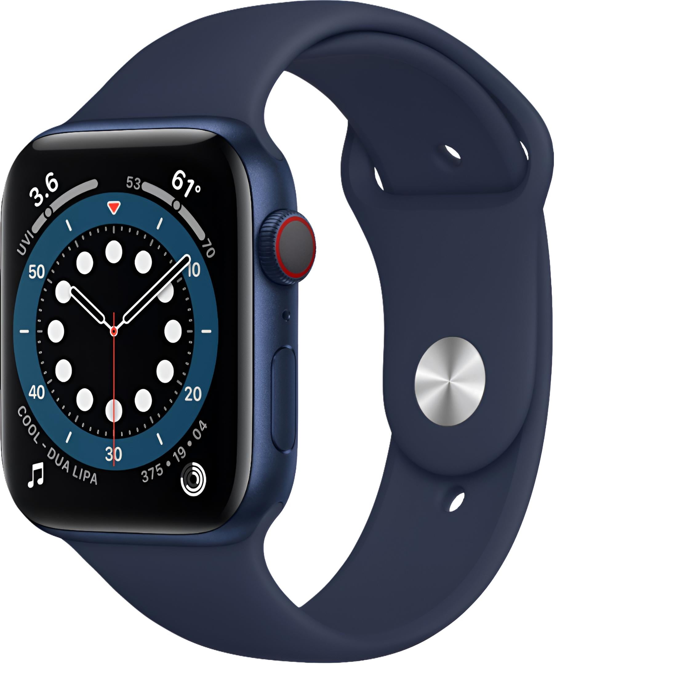 美品：Apple Watch Series7 GPS+Cellular 41mm Apple Watch Series 7 GPS + Cellular, 41mm Midnight Aluminum Case