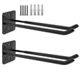 thumbnail image 4 of 2x estante de remo, gancho de garaje montado en la pared, remos de Kayak de 12 , soportes para estante, gancho para bicicleta para escalera, remos de, 4 of 8