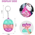 thumbnail image 2 of CPDD 26 Letter Shape Keychain Pop Fidget Toy ,Simple Dimple Sensory Toys Pack for Autism Special Needs Stress Reliever, 2 of 7