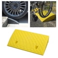 thumbnail image 3 of TISHITA Portable Curb Ramp Wheelchair Threshold Ramp Kerb Ramp Non-slip 11cm Yellow, 3 of 7