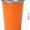 Orange, variant on 17 oz Stainless Steel Pint Cups Metal Cups Unbreakable Drinking Water Tumblers Stackable tumbler for Adults Bar Home Restaurant Travel Picnic Camping Outdoor