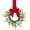 1#B,16.9x10.2 Inch, variant on Mini Wreaths for Cabinets,Artificial French Style Small Christmas Wreaths,Christmas Mini Faux Pinecone Cabinet Wreath Ring,Mini Hanging Christmas Fake Pine Wreath Ornament for Holiday,Xmas,Home