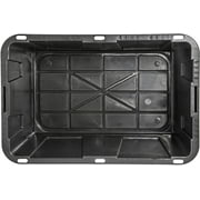 صندوق تخزين Greenmade Pro Plastic 27 Gal، أسود