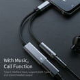 thumbnail image 6 of Lerpwige Type C to 3.5mm Earphone & Charging Adapter Type C to 3.5mm Plug & Charger Adapter Easy to Carry Cord for Phone 15/16, 6 of 13