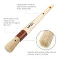 thumbnail image 6 of MATCC Detailing Brush 2pcs Car Detail Brush Car Cleaning Brush Auto Detailing Tools Premium Boar's Hair Bristle with Wooden Handle, 6 of 7