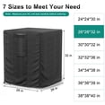 thumbnail image 2 of Funda para Aire Acondicionado BROSYDA Impermeable 66x66x81 cm Negra, 2 of 7