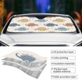 thumbnail image 5 of XMXY Car Sun Shade Windshield, Cute Cartoon Dinosaur Automotive Front Window Sun Visor for Cars SUV Trucks, Small Size, 5 of 8