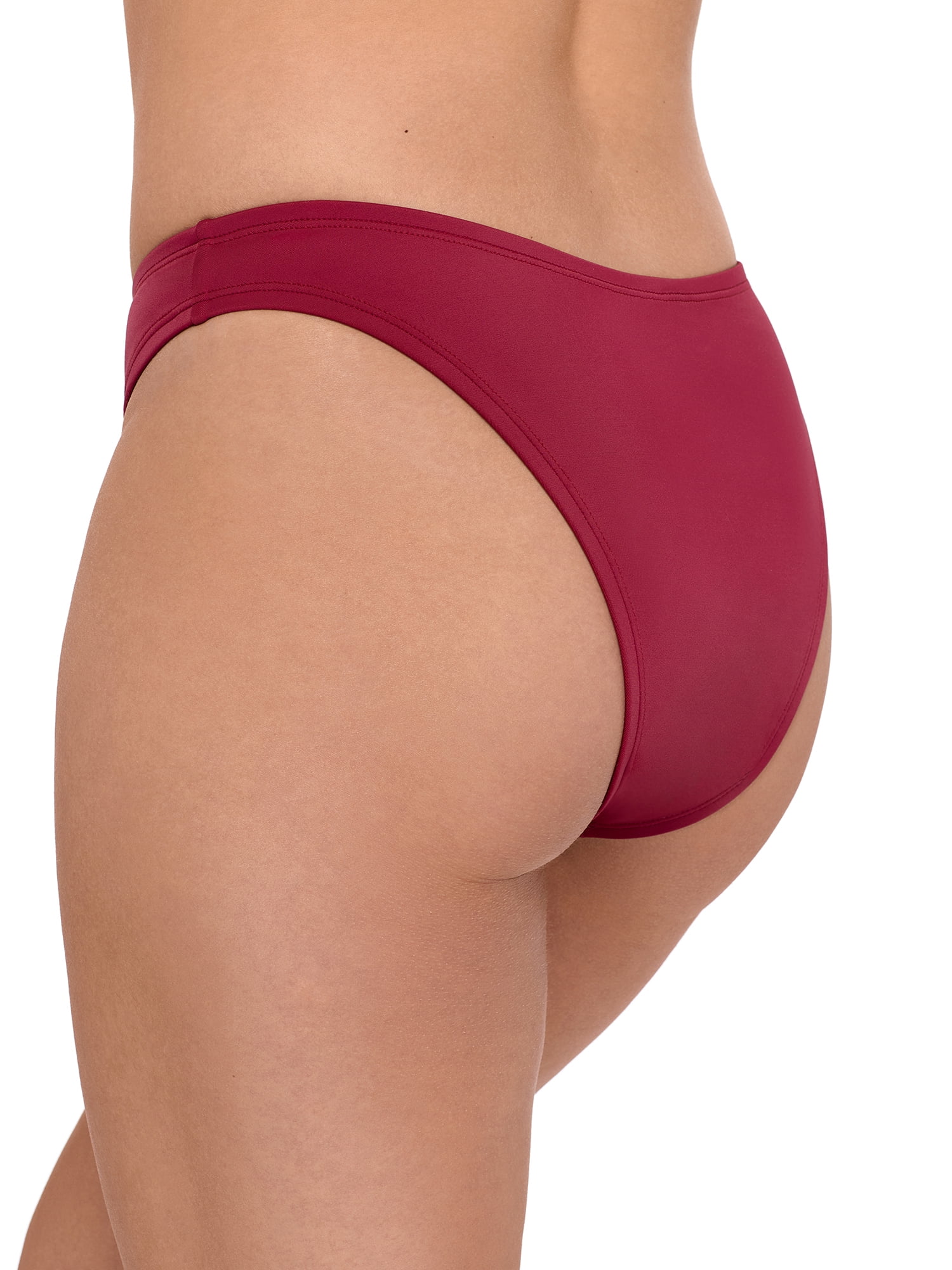 Sofia by Sofia Vergara Women's and Women's Plus Ring Side Bikini Bottom, Sizes XS-2X