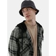 thumbnail image 4 of No Boundaries Men's & Big Men's Hooded Long Sleeve Flannel Shirt, Sizes XS-5XL, 4 of 4
