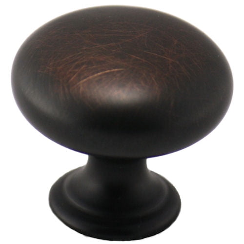 Cosmas 6021ORB Oil Rubbed Bronze Oval Oblong Cabinet Knob 25 Pack