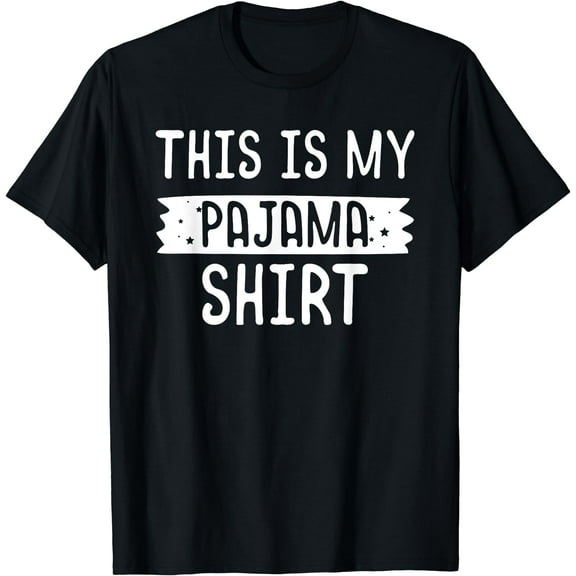This Is My Pajama TShirt PJ Top Teen Boys Girls Bedtime T-Shirt