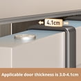 thumbnail image 6 of Over Door Hooks Long Hanger Hooks for Towel Rack, Carbon Steel, Space Saving for Bathroom, 6 of 8