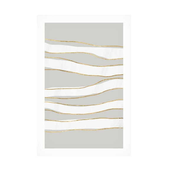 Trademark Fine Art uplusmestudio Lines Canvas Wall Art
