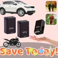 thumbnail image 3 of QJUHUNG Traqueur GPS avec Suivi en Temps Réel Surveillance 24/7 Longue Durée & Couverture Mondiale - Appareil Compact & Portable pour Véhicules pour Animaux Inventaire - Compatible avec Téléphone Intelligent/T, 3 of 6