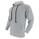 thumbnail image 4 of Sudadera con capucha para hombre, color liso, con cremallera, manga larga, blusa de poliéster, 4 of 8