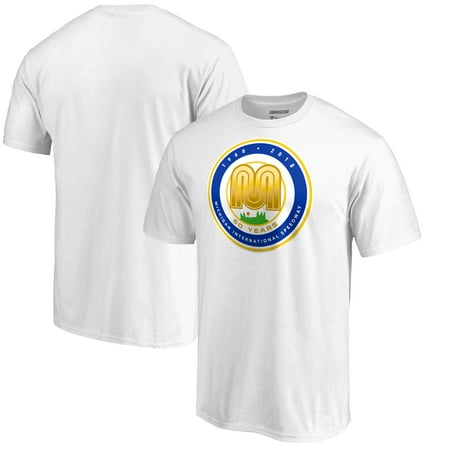 Michigan International Speedway Nascar NASCAR Fanatics Branded Michigan International Speedway 50th Anniversary T-Shirt - White ()