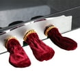 thumbnail image 3 of 3Pcs Piano Sustain Pedal Cover- 20cmx8cm- Pleuche Red, 3 of 8