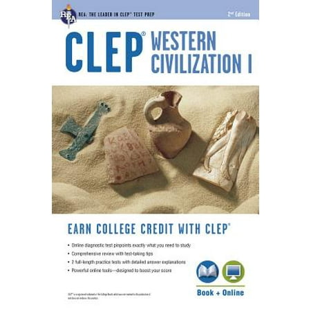 CLEP(R) Western Civilization I Book + Online (Best Western Civilization Textbook)