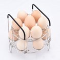 thumbnail image 3 of Stackable Egg Steamer Rack With Heat Resistant Silicone Handle Egg Steamer Rack, 3 of 5