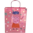 thumbnail image 3 of 2 Peppa Pig Large Reusable Party Favors Goodie Bags 12", 3 of 6