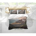 thumbnail image 3 of 3D Montaña Naturaleza Paisaje Funda nórdica Set Ropa de cama Set Funda nórdica, 3 of 3