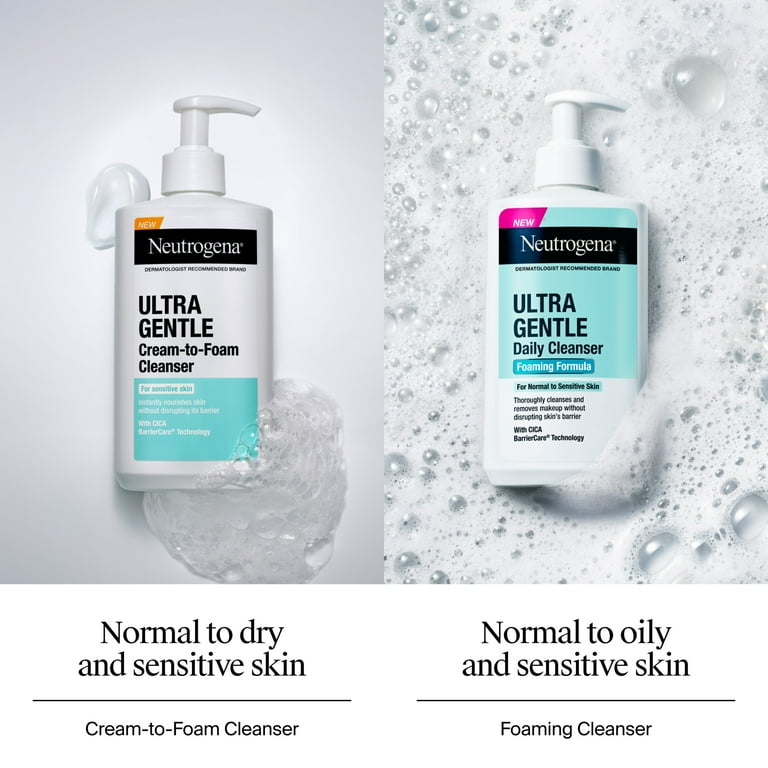 Neutrogena Ultra Gentle Daily Foaming Facial Cleanser, 5.8 fl. oz