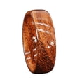 thumbnail image 5 of Koa Wood Domed Band Rings Domed Hawaiian Jewelry Unisex For Men and Women Anillo Para Hombres y Mujeres 8mm, 5 of 5