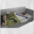 thumbnail image 6 of High Heels Soft Flannel Fleece Throw Blanket, Different Colored Oriental Floral Ornamental High Heel Shoes in Squares Woman, Cozy Plush for Indoor and Outdoor Use, 50" x 70", Multicolor, by Ambesonne, 6 of 6