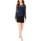 thumbnail image 1 of Vestido Rachel Zoe Alyssa Peplum Mujer 4 Azul, 1 of 1