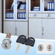 thumbnail image 1 of Caja cerradura para armarios de herramientas con 2 llaves - cerradura metálica de alta seguridad para almacenamiento de herramientas, indicador rojo/verde, fácil instalación para cajas de, 1 of 5