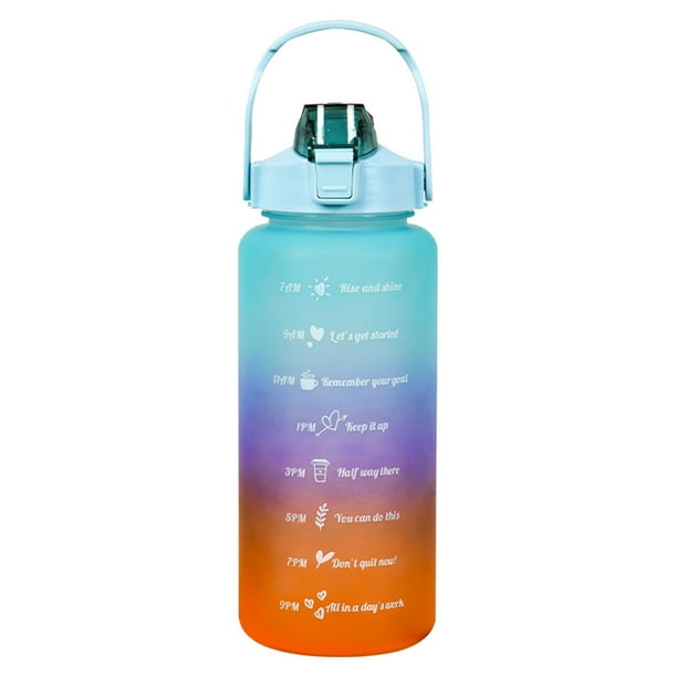 Puntoco Liquidación de artículos de cocina Botella de agua universal para fitness y deportes para hombres y mujeres Vaso de plástico para ciclismo