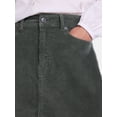 thumbnail image 5 of Scenario Women's and Women's Plus Corduroy Mini Skirt, 17" Length, Sizes 0-28, 5 of 6