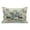 Almond Green Blush Peach, variant on Ambesonne Lion Quilted Pillowcover, Brick Wall and Classical Pose, 36" x 20", Ginger Coconut
