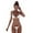 White, variant on Summer Clearance! Feltree Swimsuit For Women Women Bandeau Bandage Bikini Set Push-Up Brazilian Swimwear Beachwear Swimsuit