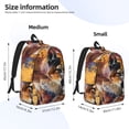 thumbnail image 3 of Yiaed Abstract Lion Painting Print Backpack, Premium Laptop Backpack, Travel Backpack for Women, Lightweight Backpacks, Comfortable Back Pack-Medium, 3 of 7