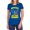 Royal, variant on Superman Veggie Power Women's T Shirt, Red, X-Large