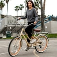 thumbnail image 4 of sixthreezero Every journey Women's 7-Speed Step-Through Hybrid Cruiser Bicycle, 26 In. Wheels and 17.5 In. Frame, Cream, 4 of 8