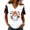10# White, variant on Qwertyu Womens Halloween Shirts Plus Size Funny Ghost Pumpkin Print Short Sleeve V Neck Halloween Tshirts Casual Cute Halloween Tops Blue 2XL