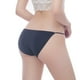 thumbnail image 4 of VISgogo, bragas ultrafinas sexis para mujer, ropa interior de cintura baja con tirantes finos sin costuras de Color sólido a la moda VISgogo  moda, 4 of 5