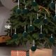 thumbnail image 2 of Adornos Navideos De Bolas Flocadas De 8 Cm, Terciopelo Oscuro, 15 Cm, Superficie Flocada, Estilo Tradicional, Para Decorar Rboles Navideos Y Realzar La Decoracin Festiva Del Hogar, 12, UKHBMC, 2 of 6
