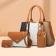 thumbnail image 4 of Bolso de hombro Minnieouse de 4 piezas gran capacidad para mujer negro, 4 of 6