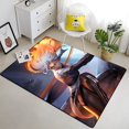 thumbnail image 1 of Final Fantasy - Alfombra de piso de franela con estampado artístico, suave, antideslizante, para sala de estar, dormitorio, niños, área de cocina90x130cm (35x51 pulgadas)90x130cm (35x51 pulgadas) zhangmengya unisex, 1 of 2