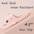 thumbnail image 4 of Cartoon Shark Flip Flops, Non-Slip Thick-Soled Beach Flip Flops, Quick-Drying Funny Pool Sandals, 4 of 5