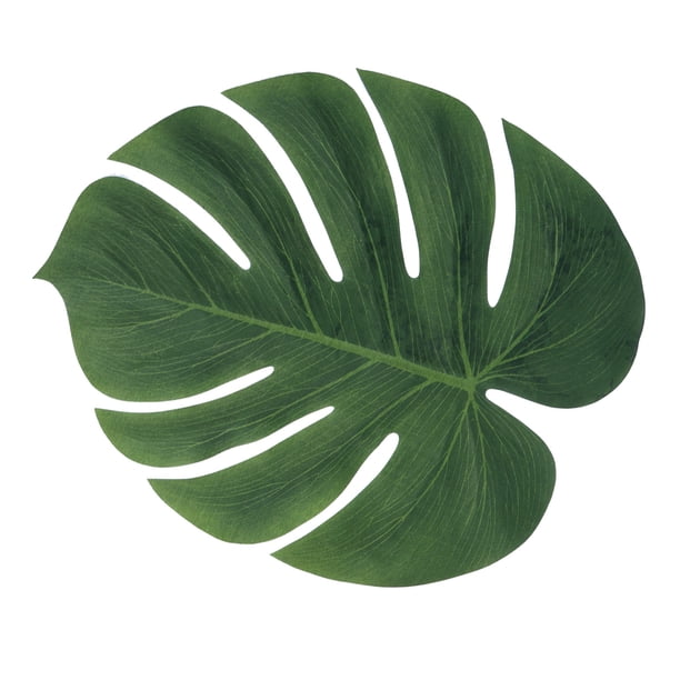 FENGGUIQU 12Ud Hojas Tropicales Artificiales Con Aspecto Natural Para Decorar Eventos De Y