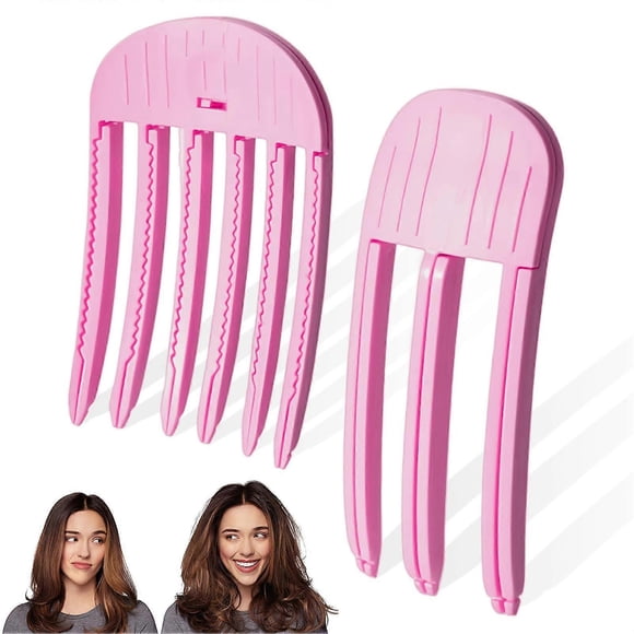 Pinza para dar volumen al cabello con elevación de raíz sin calor, pinza voluminizadora para flequillo y peinado del pliegue del cabello.