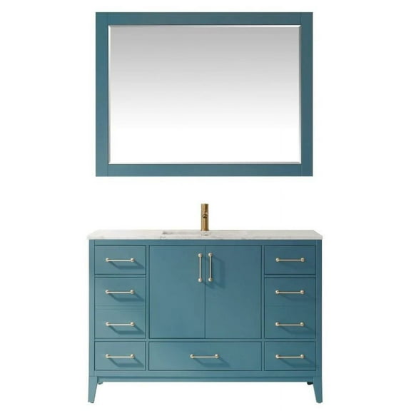 Altair 541048-Ca Sutton 48" Free Standing Single Basin Vanity Set - Royal Green